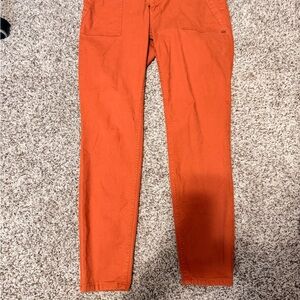 Toad&Co Orange Straight-Leg Pants